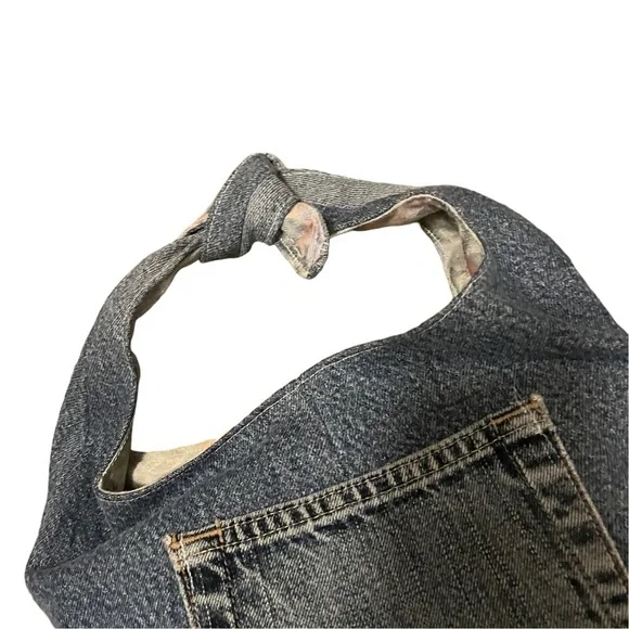 Handmade Jeans Purse - Picture 3 of 6